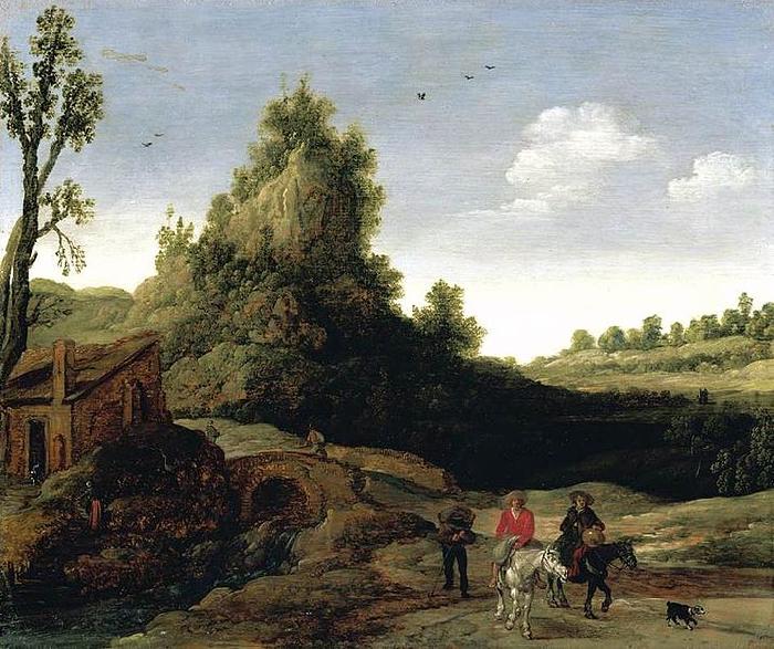 Esaias Van de Velde Landscape